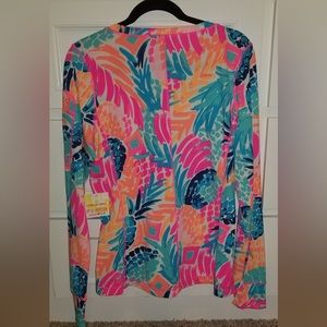 Brand New W/Tags Lilly Pulitzer Luxletic Kona Sunguard. Size L.